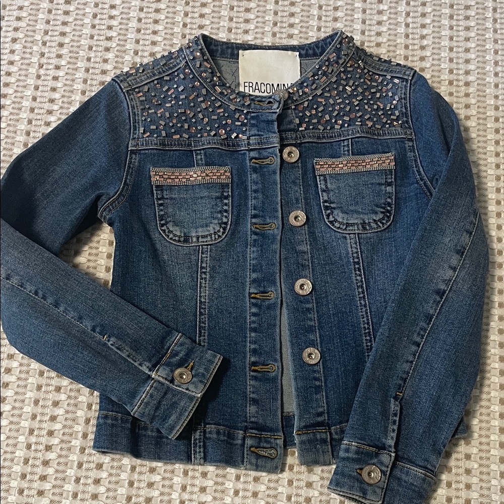 New Pretty Italy Denim Kids Jean Jacket